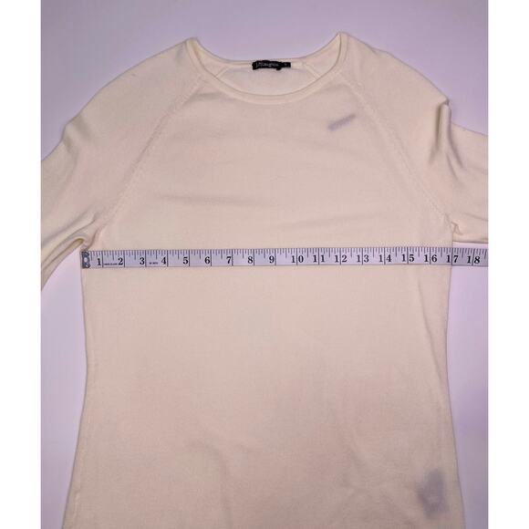 J. McLaughlin Ivory Long Sleeve Button Cuff Top Size S - Picture 10 of 10